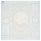 Blue & Pink Spring Bunny Baby Carr&eacute; Swaddle & Bib Gift Set, 1, hi-res