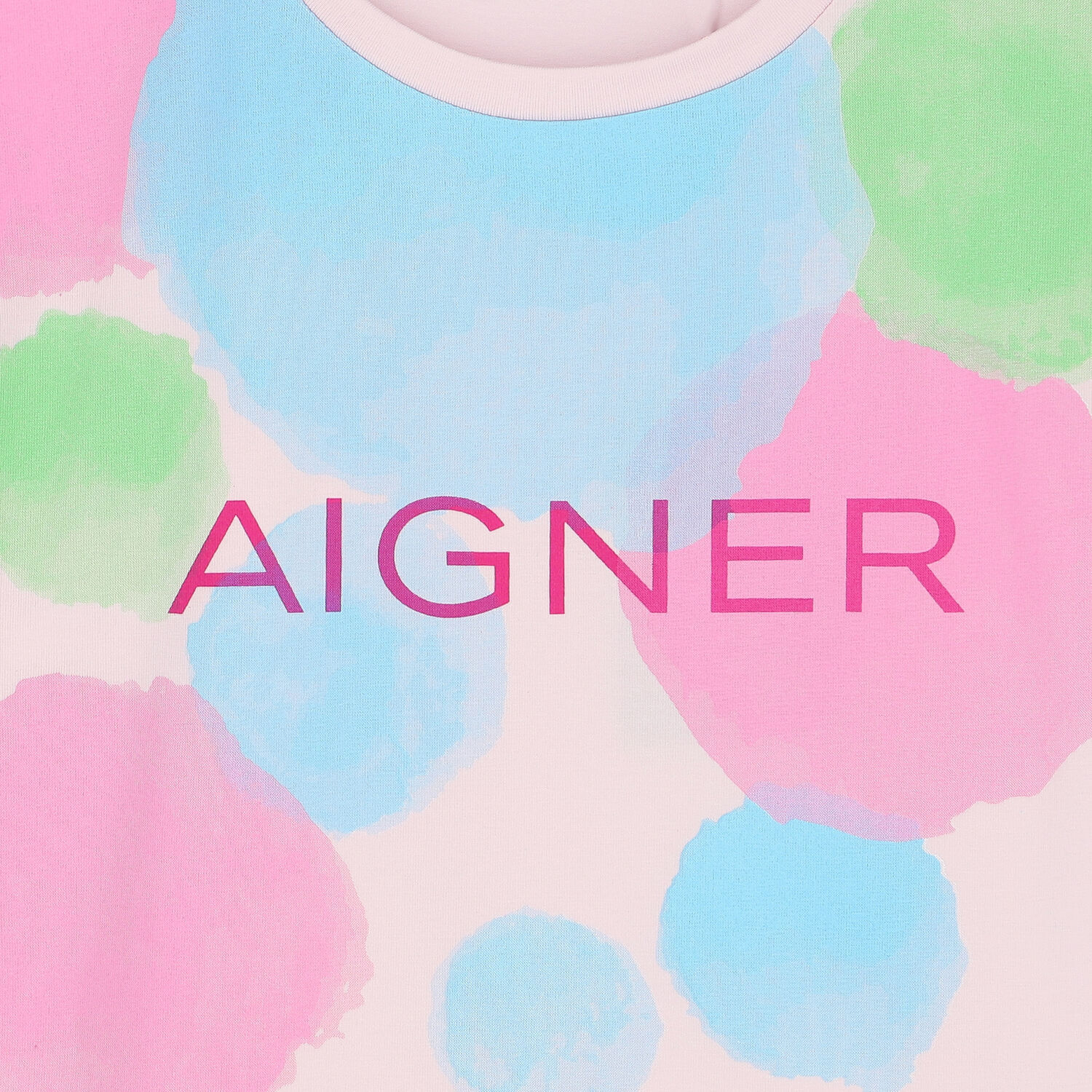 Girls Pink Logo Dress, 1, hi-res image number null