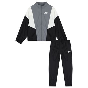 Boys Grey & Black Logo Tracksuit