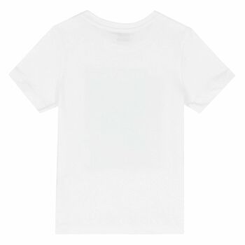 Boys White Logo T-Shirt