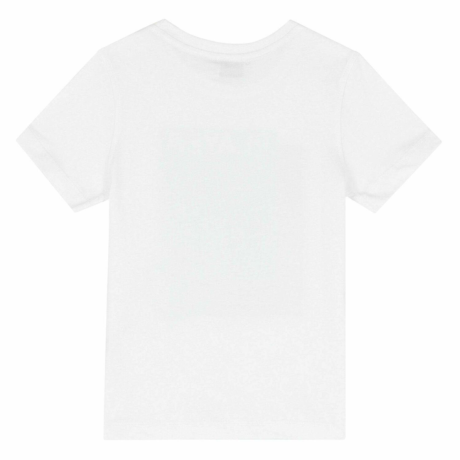 Boys White Logo T-Shirt, 1, hi-res image number null