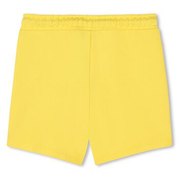 Girls Yellow Daisy Shorts