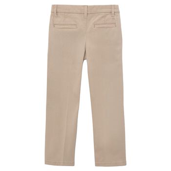 Boys Beige Trousers