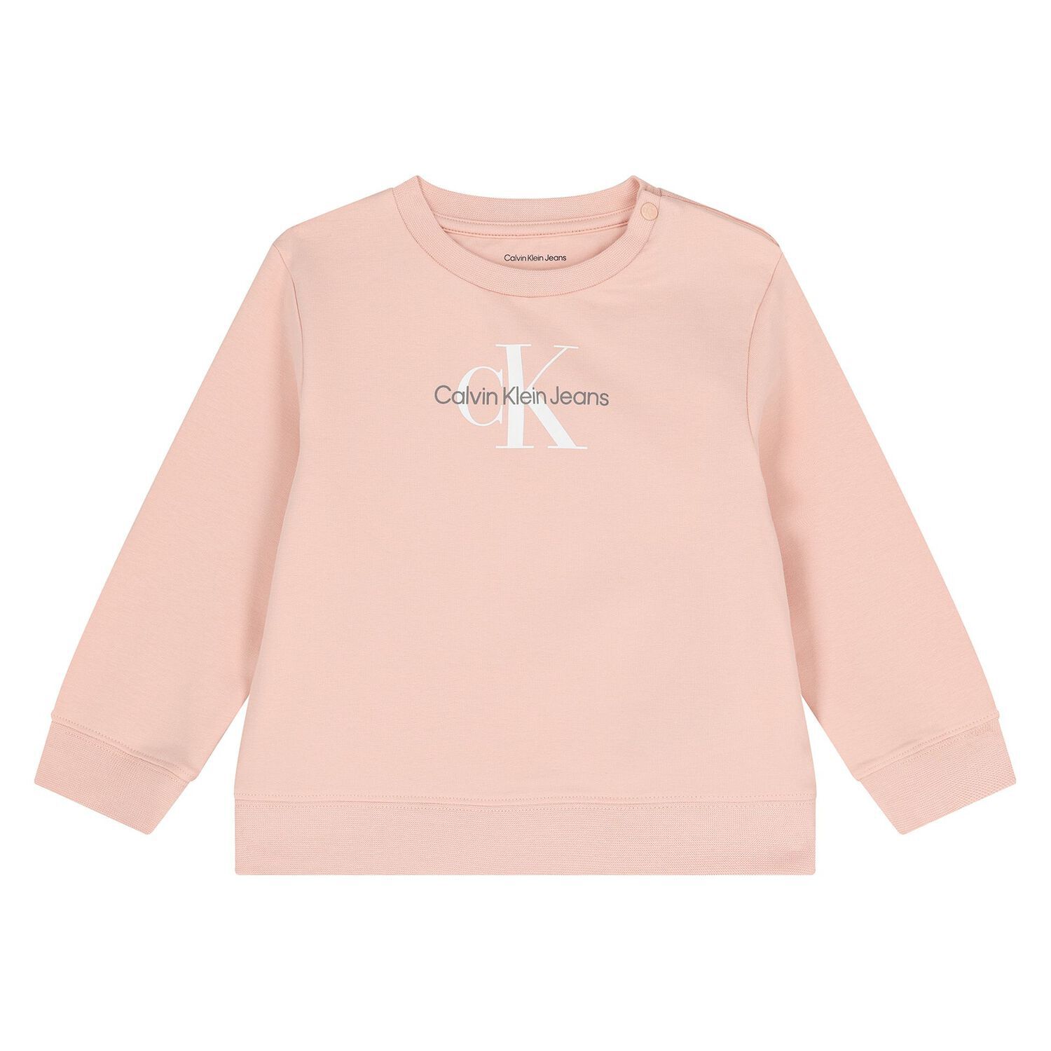 Younger Girls Pink Logo Tracksuit, 8, hi-res