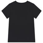 Black Logo T-Shirt, 4, hi-res