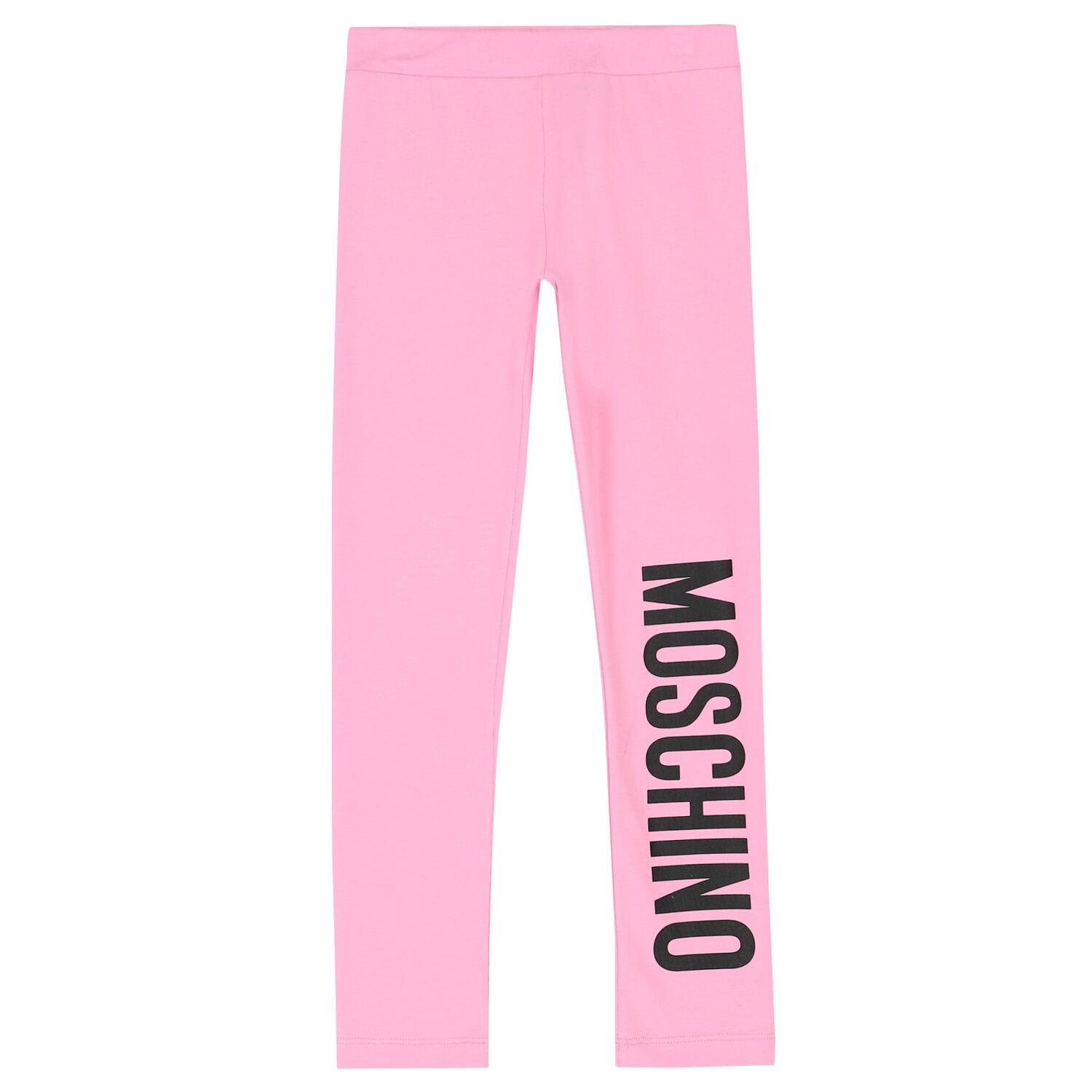 Girls Pink Logo Leggings, 3, hi-res image number null