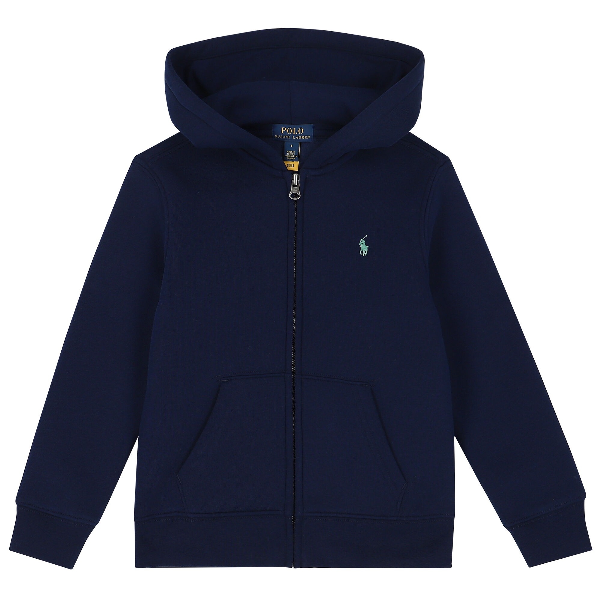 M】POLO Ralph Lauren ポロラルフローレン 刺繍ロゴ ジップ