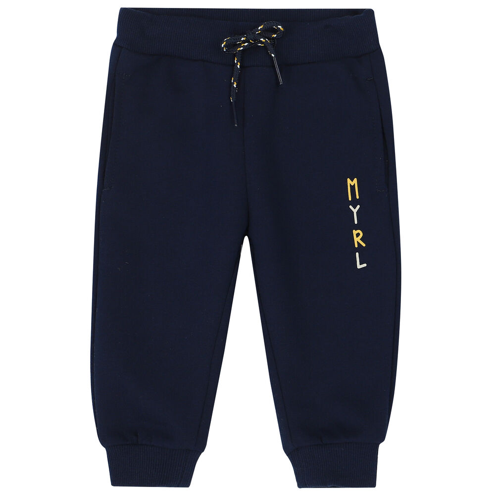Mayoral Navy Heart Print Tracksuit
