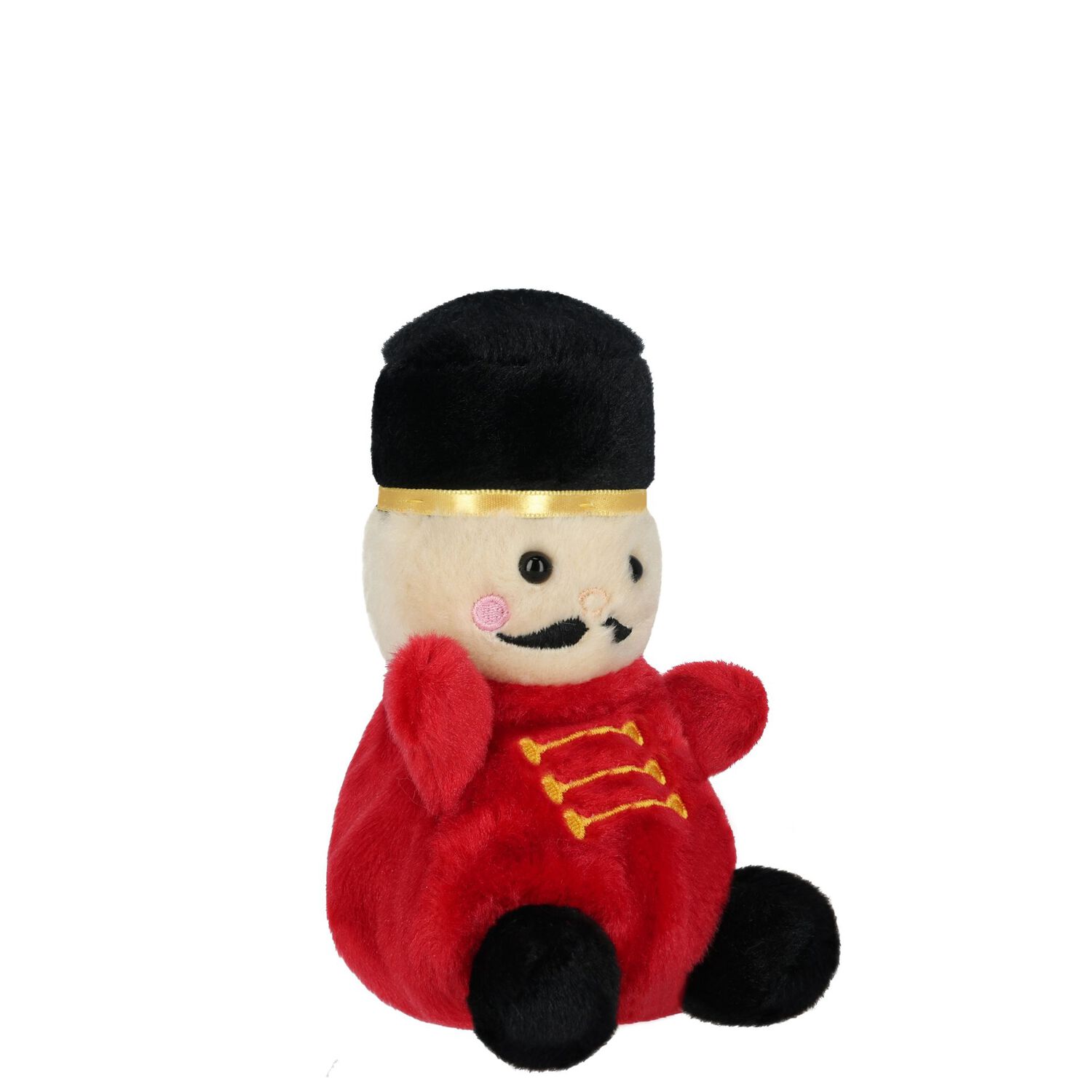 Red & Black Marius Nutcracker Baby Soft Toy ( 15CM ), 1, hi-res