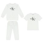 White 3-Piece Tracksuit Gift Set, 4, hi-res