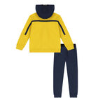 Boys Yellow & Navy Blue Tracksuit, 1, hi-res