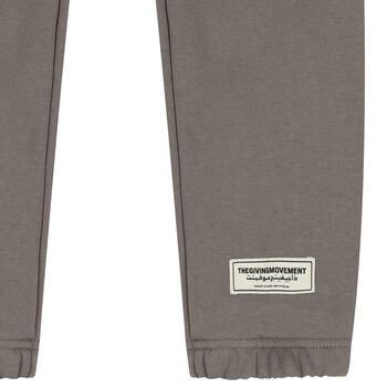 Beige Logo Joggers