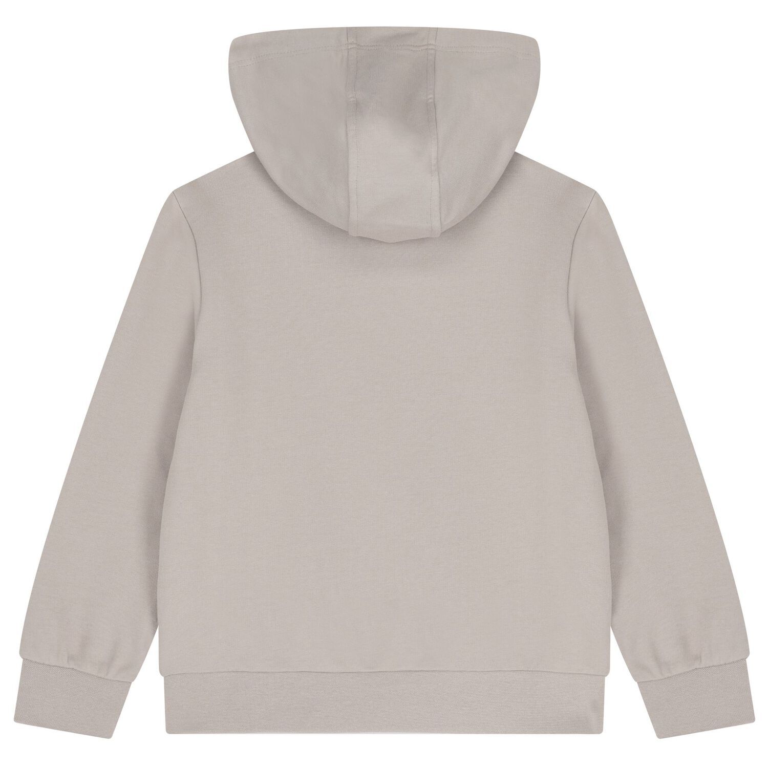 Boys Beige Logo Hooded Top, 3, hi-res image number null
