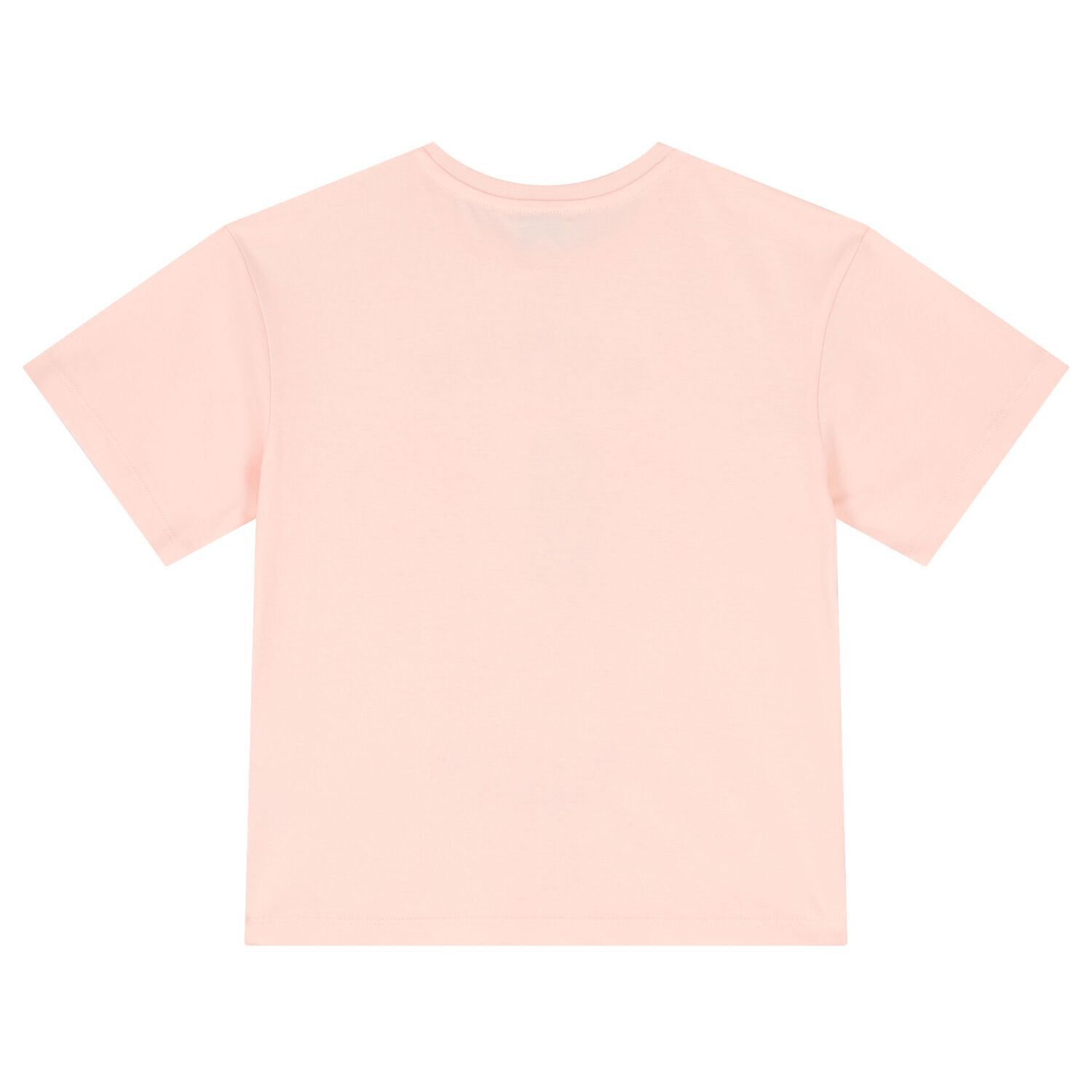 Girls Pink Elephant Logo T-Shirt, 1, hi-res image number null