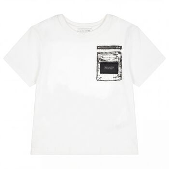 Boys White Logo T-Shirt