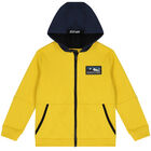 Boys Yellow & Navy Blue Tracksuit, 1, hi-res