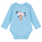 Baby Girls Pink & Blue Logo Gift Set, 1, hi-res