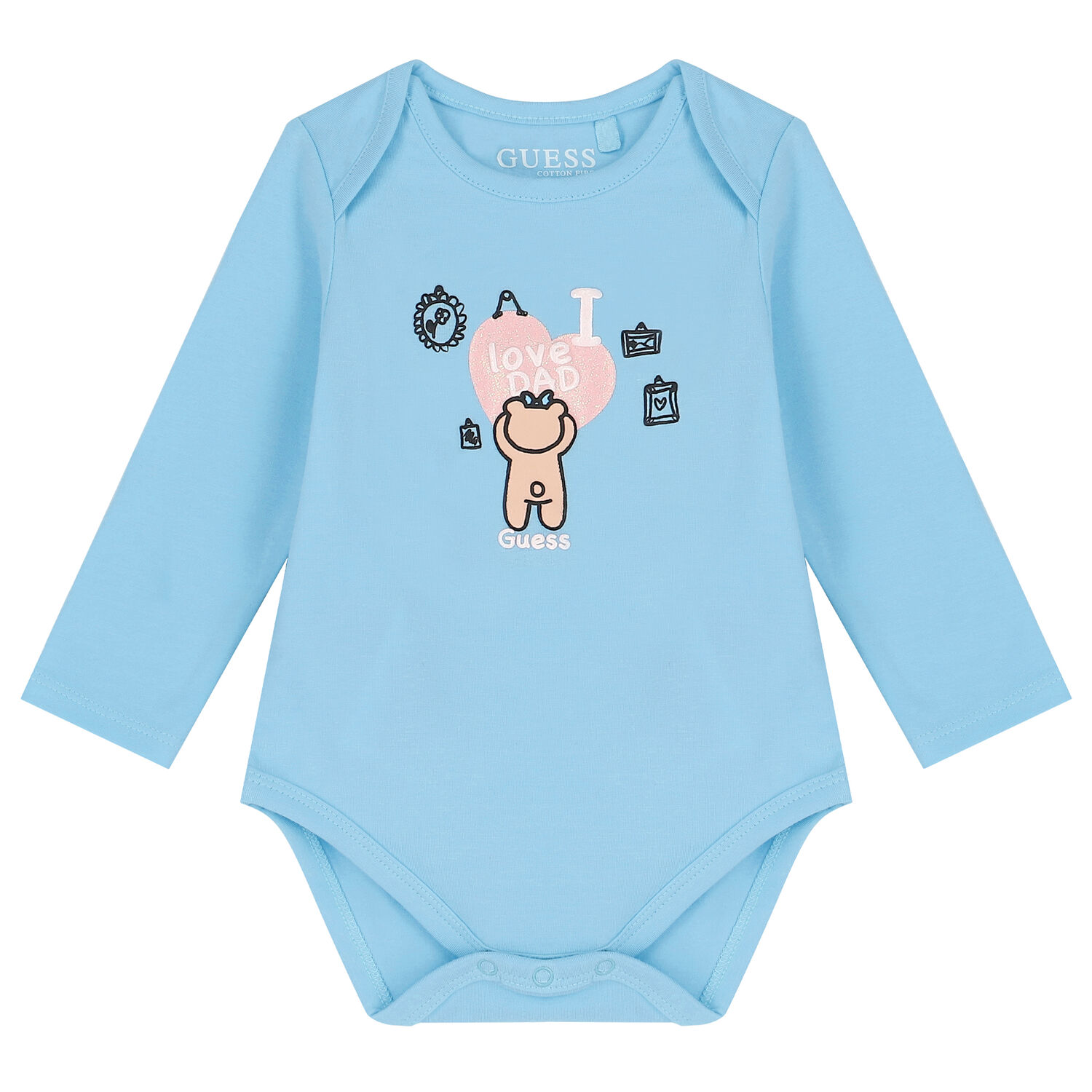 Baby Girls Pink & Blue Logo Gift Set, 1, hi-res