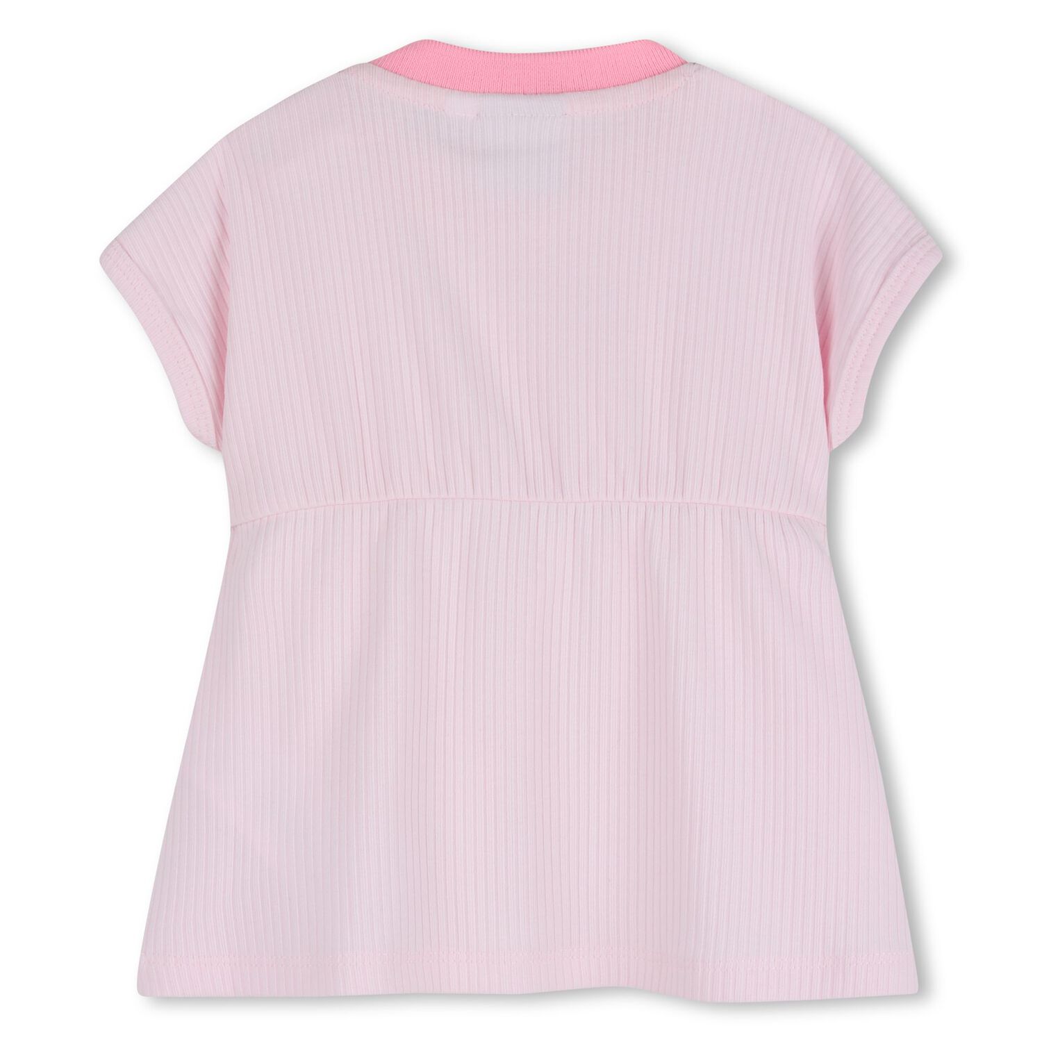 Baby Girls Pink Logo Dress Set, 1, hi-res