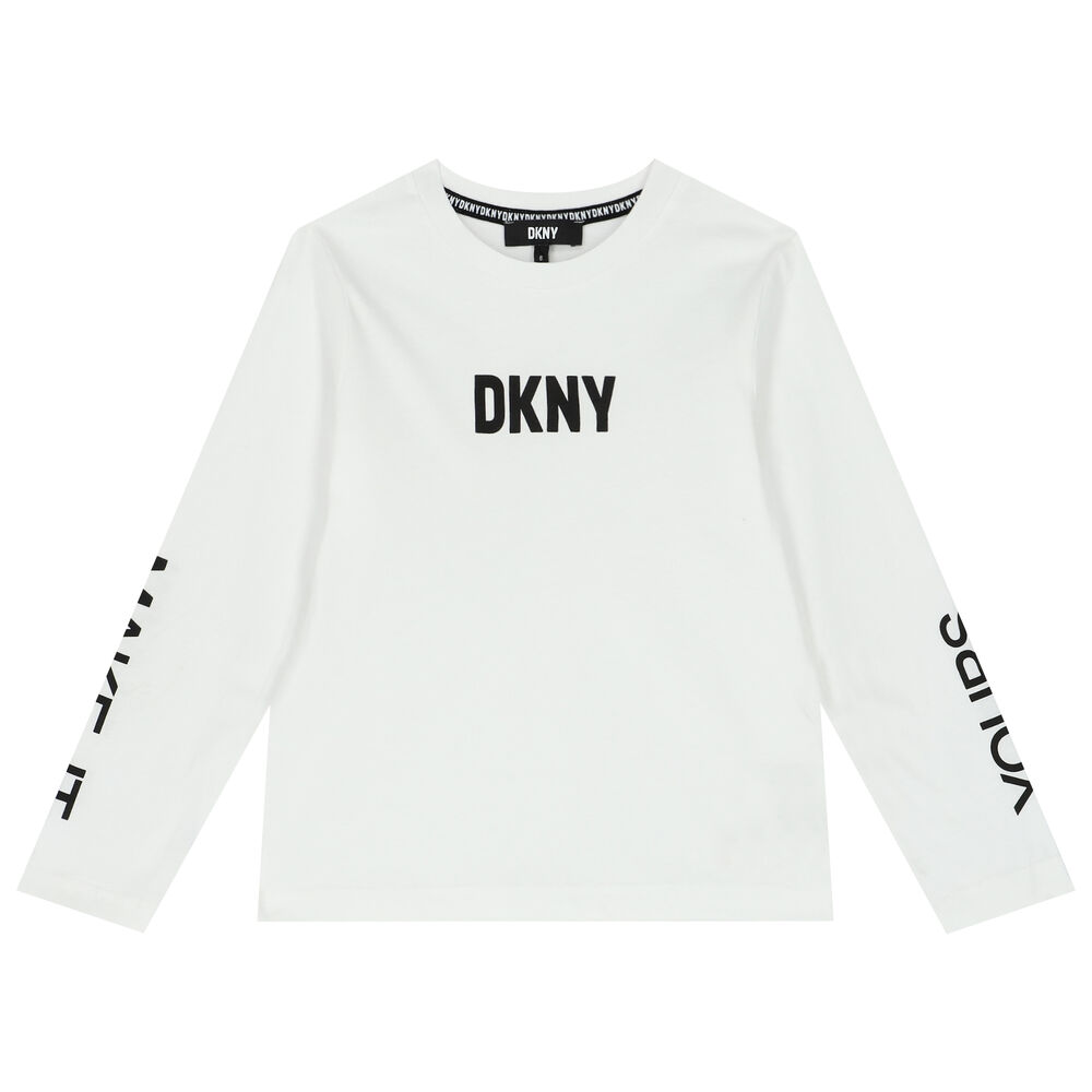 Dkny Tshirt Logo Greenwhite main image 0