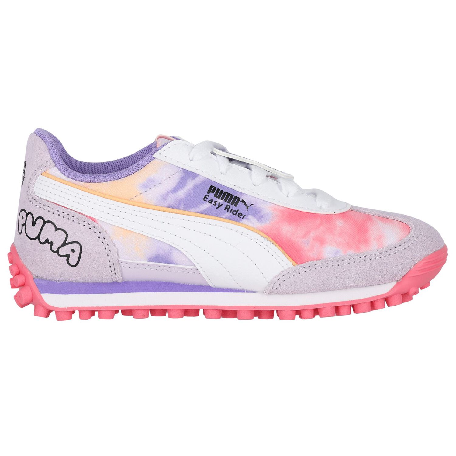 Girls Pink Hello Kitty Easy Rider Trainers, 1, hi-res