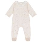 طقم بنات هدايا أفرول بالشعار باللون الوردي, 1, hi-res