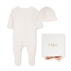 Baby Girls Ivory Babygrow Gift Set, 1, hi-res
