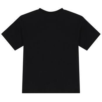 Boys Black Logo T-Shirt