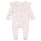 Baby Girls White & Pink Floral Babygrow Gift Set, 1, hi-res
