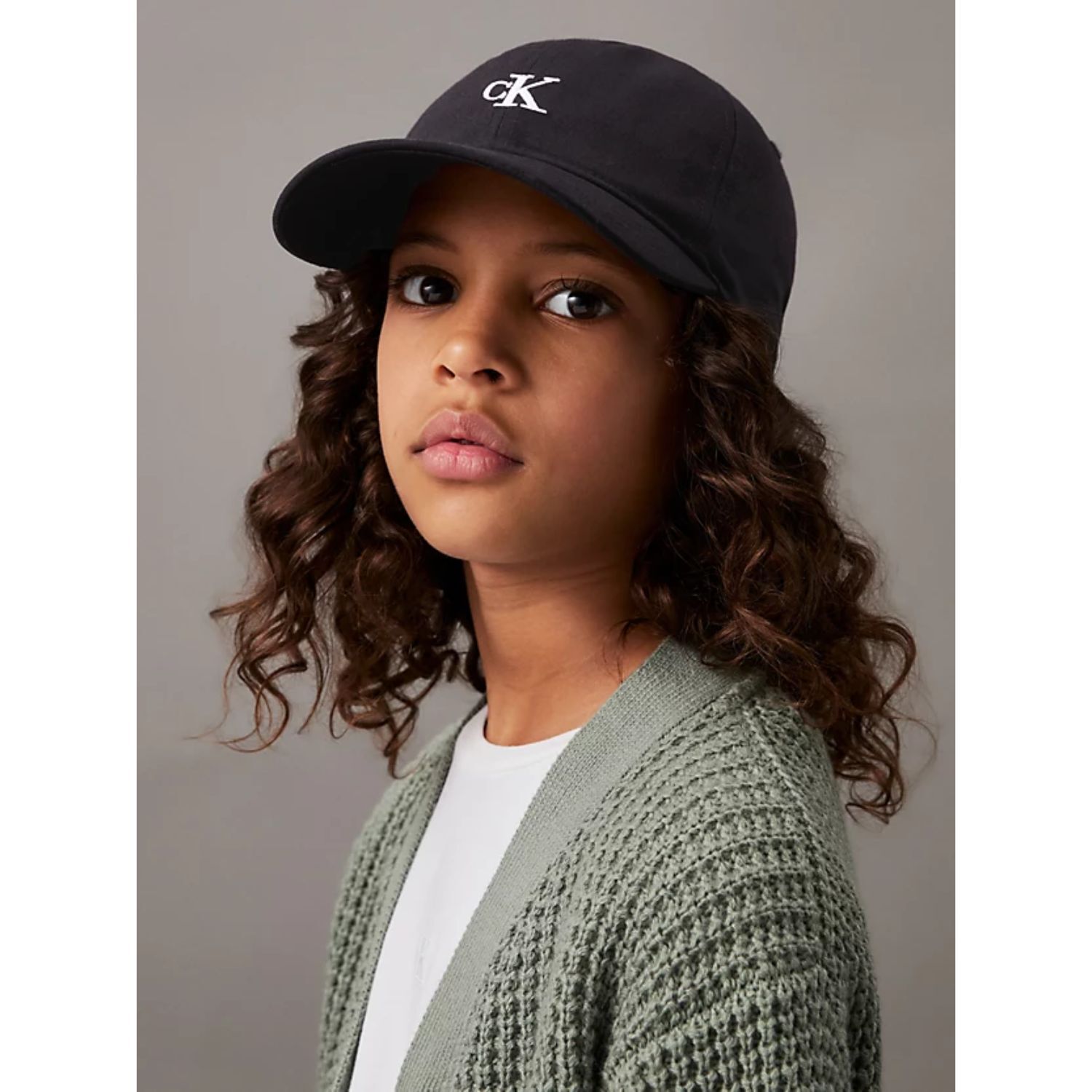 Calvin klein black baseball cap shop