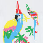 Girls White Bird T-Shirt, 1, hi-res