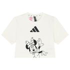 Girls Ivory Minnie Mouse Disney T-Shirt, 1, hi-res