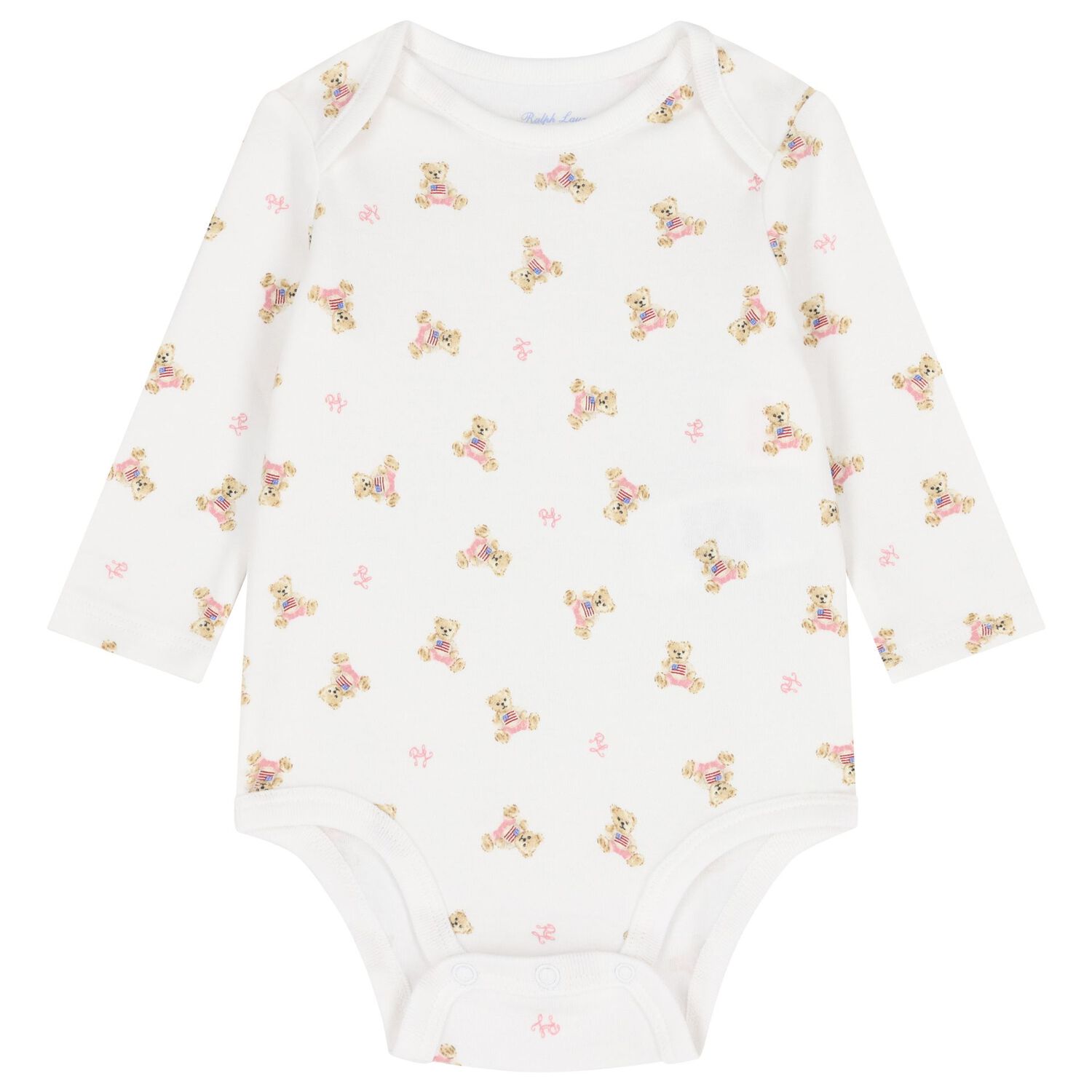 Baby Girls Pink & White Babygrow Gift Set, 1, hi-res