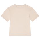 Girls Pink Logo T-Shirt, 3, hi-res