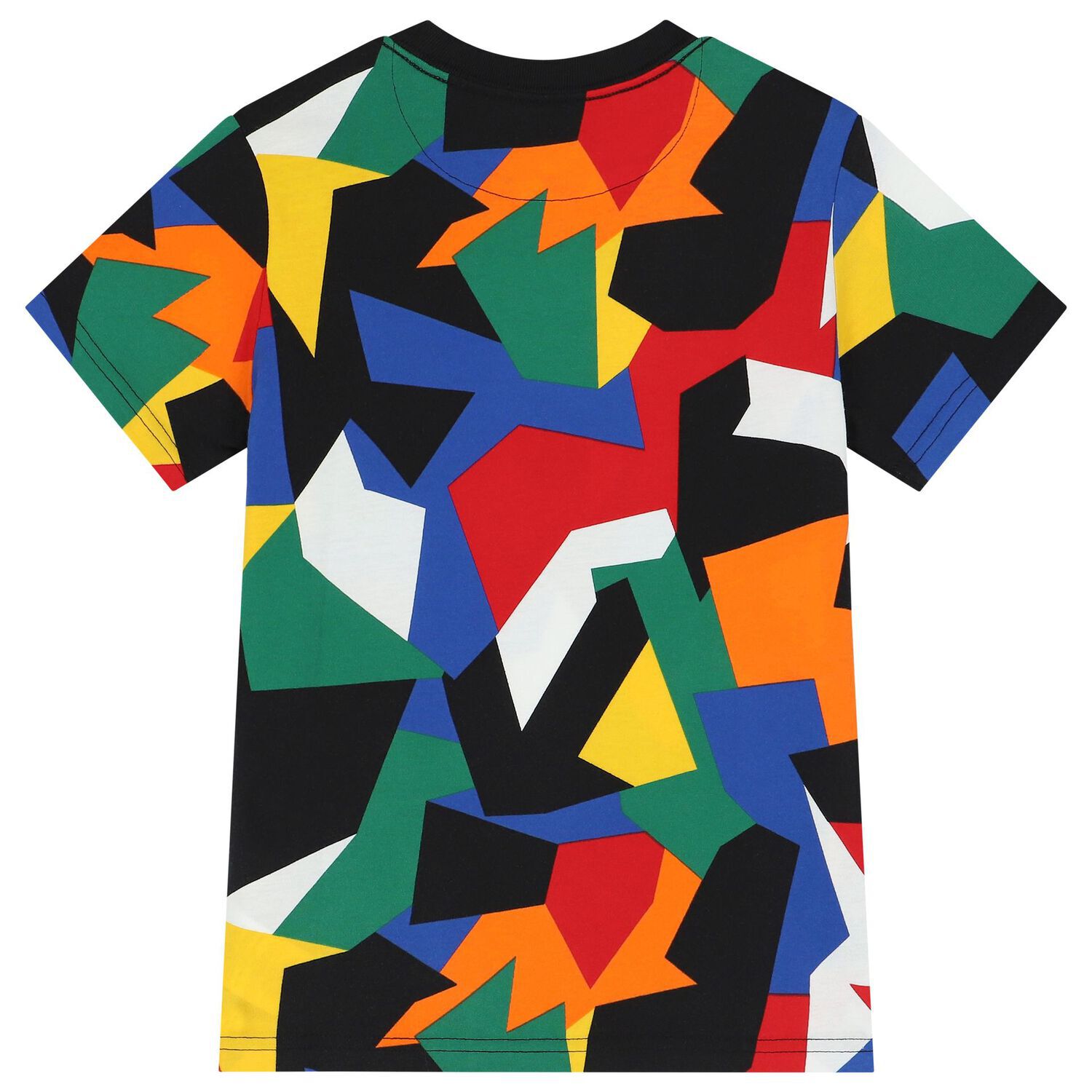 Boys Multi-Coloured Logo T-Shirt, 1, hi-res