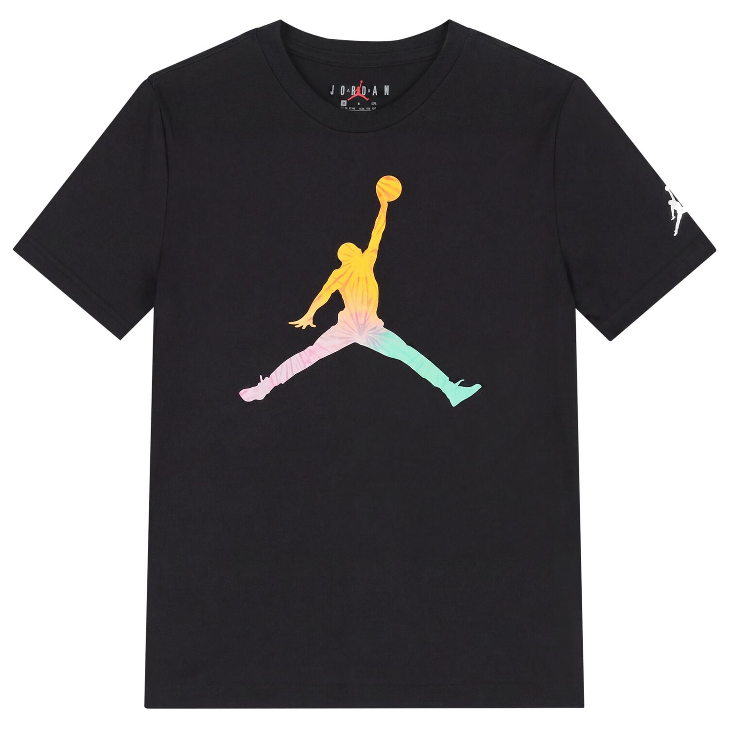 Boys Black Jordan T-Shirt, 1, hi-res