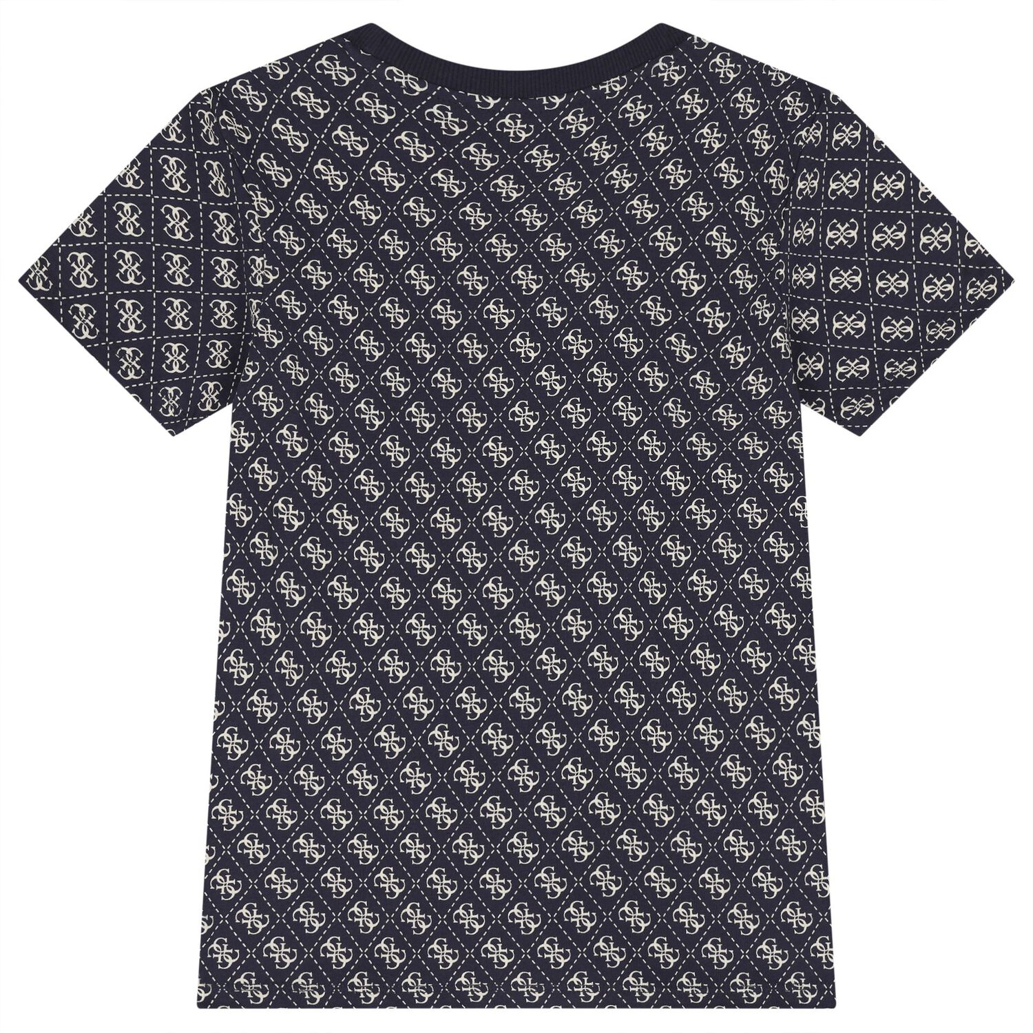 Boys Navy Blue Logo T-Shirt, 1, hi-res