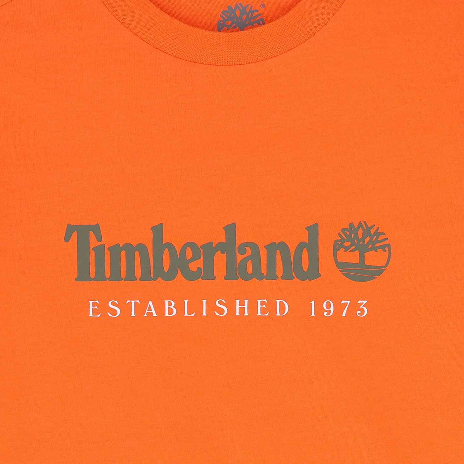 Boys Orange Logo T-Shirt, 3, hi-res