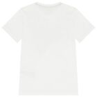 Boys White Logo T-Shirt, 1, hi-res