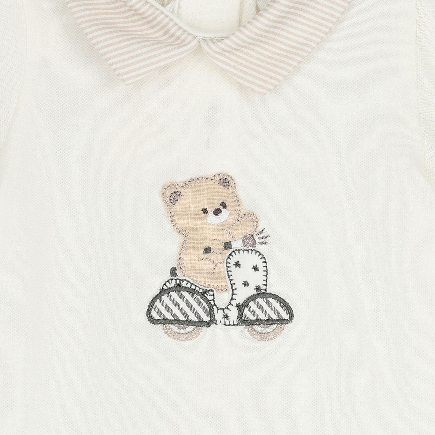 Baby Boys White Rompers ( 2-Pack ), 1, hi-res