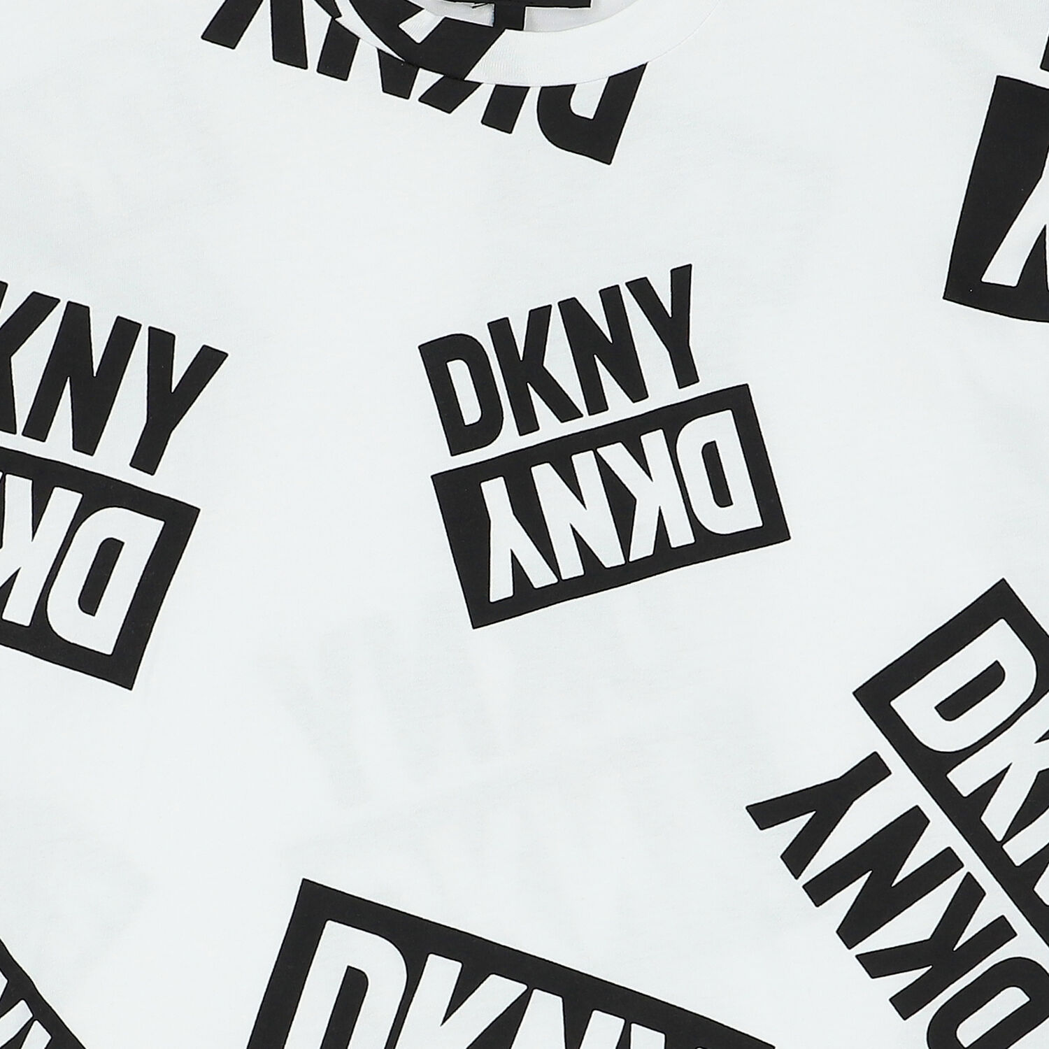 Girls White Logo T-Shirt, 1, hi-res