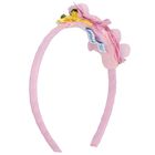 رابطة رأس على شكل زهرة وردية للبنات, 1, hi-res