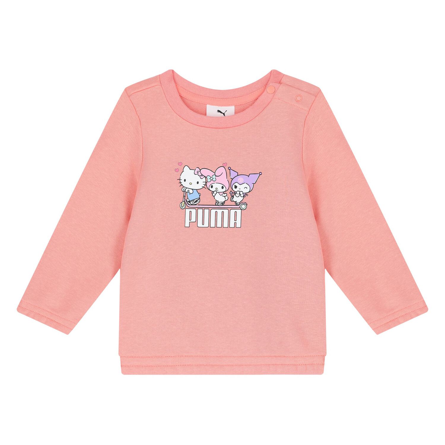 Younger Girls Pink Logo Hello Kitty Tracksuit, 1, hi-res image number null