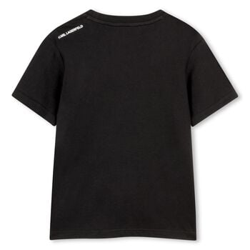 Boys Black Logo T-Shirt