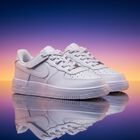 White Force 1 Easyon Trainers, 1, hi-res