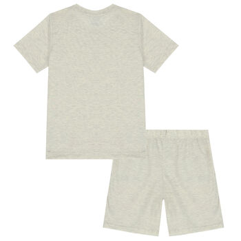 Boys Ivory Logo Pyjamas