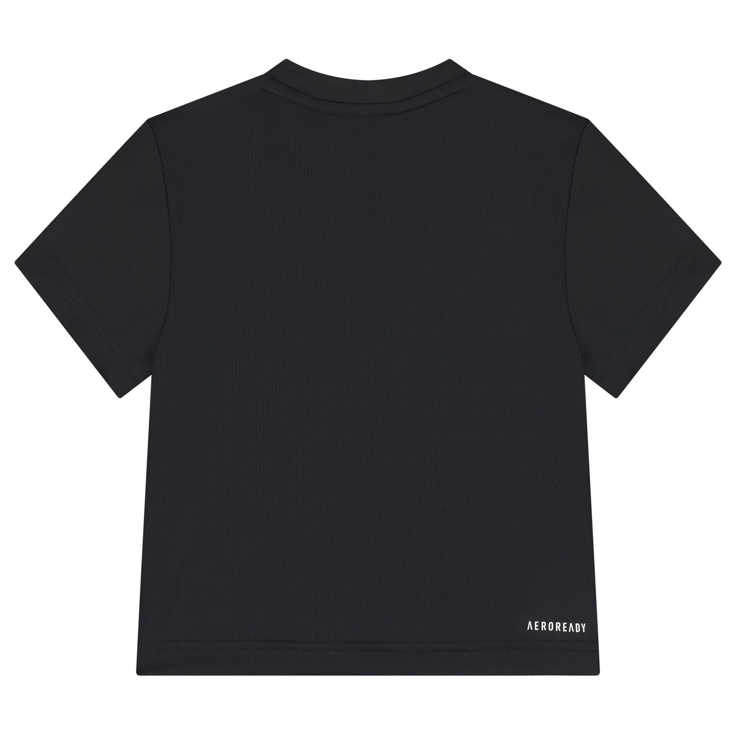 Girls Black Logo T-Shirt , 1, hi-res