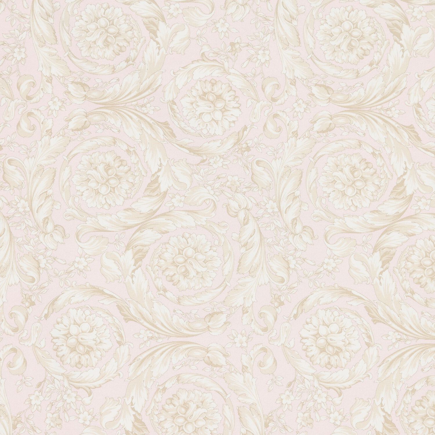 بطانية بنات بطبعة ميدوسا  بالشعار باللون الوردي, 2, hi-res