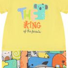 Baby Boys Yellow Romper, 1, hi-res