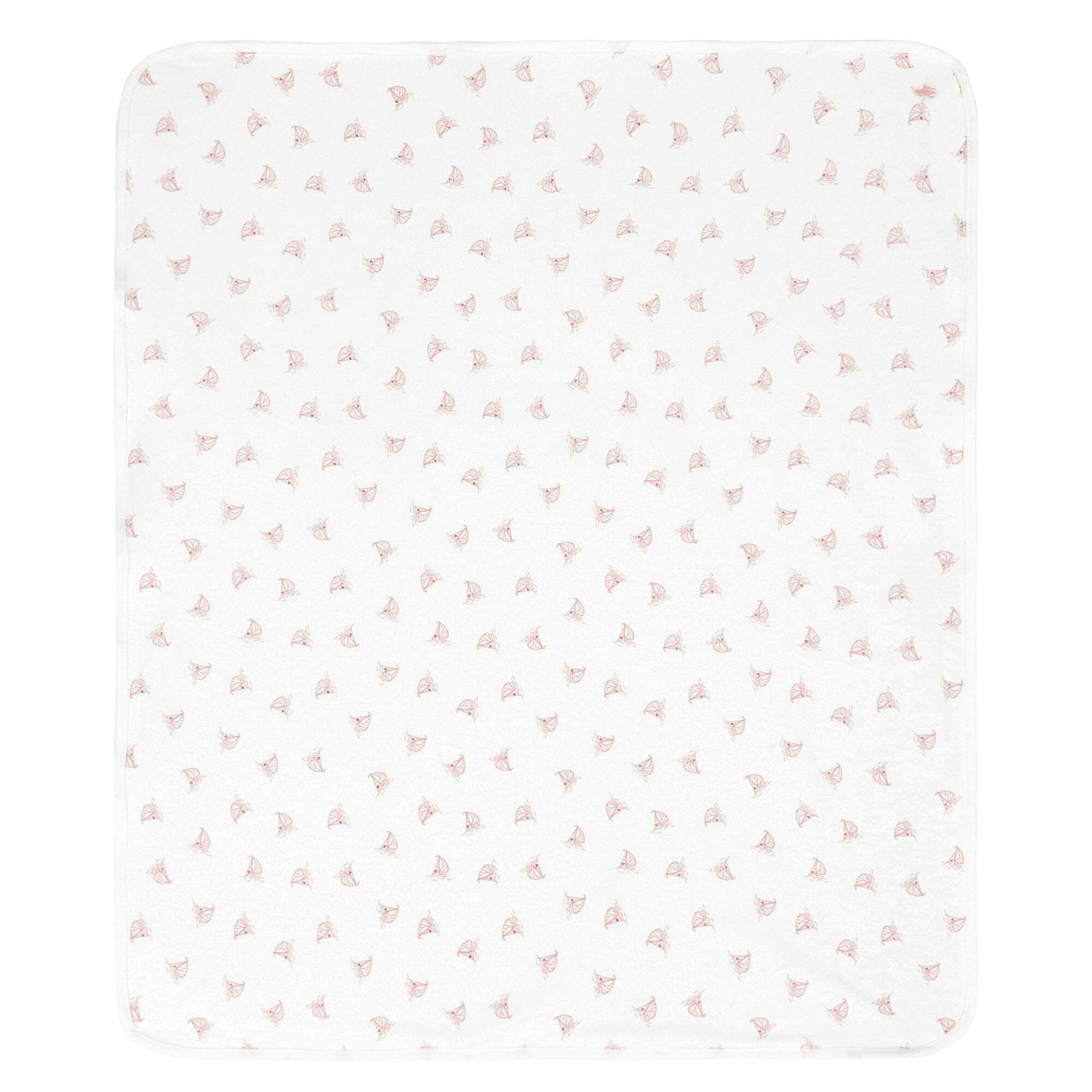 Ralph Lauren Baby Girls White Pink Blanket Junior Couture